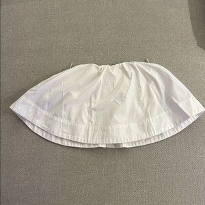 Aritzia Cropped Linen Strapless Top